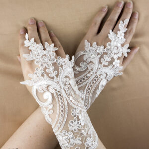 Lilirose kesztyű fehér